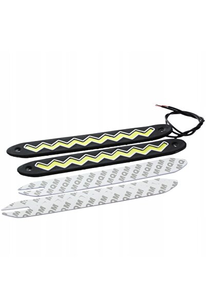 NO BRAND LUMINI DE ZI DRL BANDĂ LED COB FLEXIBILĂ 25W