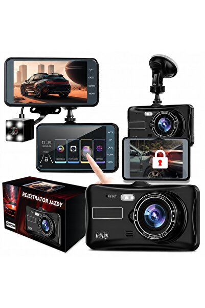 NO BRAND CAMERĂ AUTO DE ÎNREGISTRARE VIDEO, CAMERĂ AUTO FAȚĂ-SĂRMEANĂ, CAMERĂ...