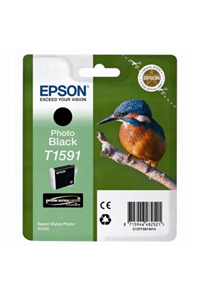 EPSON Tusz T1591 Negru foto C13T1591401 17 ml