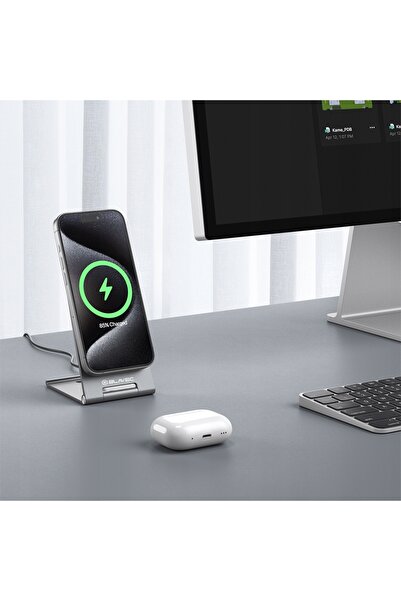 NO BRAND Blavec Încărcător inductiv Qi2 15 W Magsafe + cablu Raptor tip C la ...