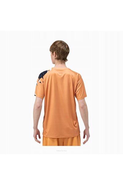 YONEX Tricou de tenis pentru antrenament portocaliu-albastru marin M