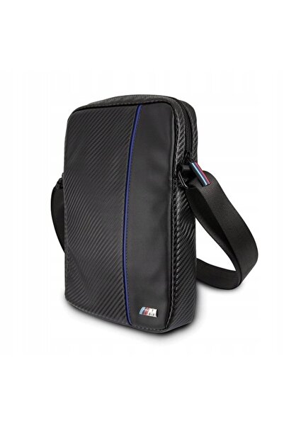 BMW Husă pentru tabletă de 8 inch, negru/negru carbon / cu dungă albastră