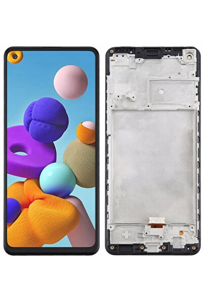 NO BRAND Ecran LCD pentru Samsung Galaxy A21s A217 SM-A217 cu ramă Incell