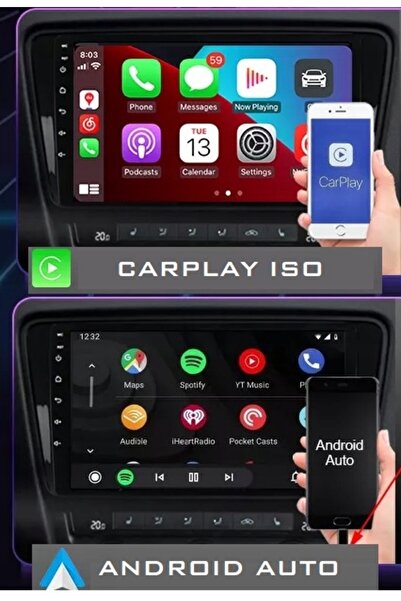 NO BRAND Radio Navigație GPS Android VW Passat B6 2005-2010 WiFi CarPlay 4/64GB