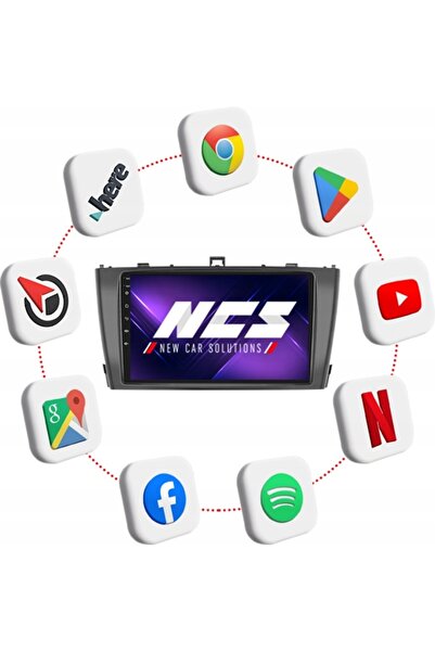 NO BRAND NCS ZQ9 RADIO AUTO TOYOTA AVENSIS 3 III 2009-2015 ANDROID 8GB LTE