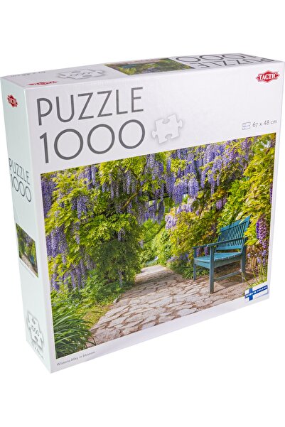 TACTIC Puzzle 1000 Aleea Wisteria înflorită