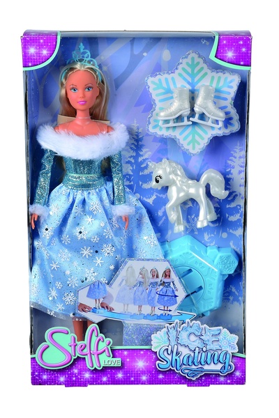 Simba Păpușa Steffi prințesă de iarnă unicorn patinator
