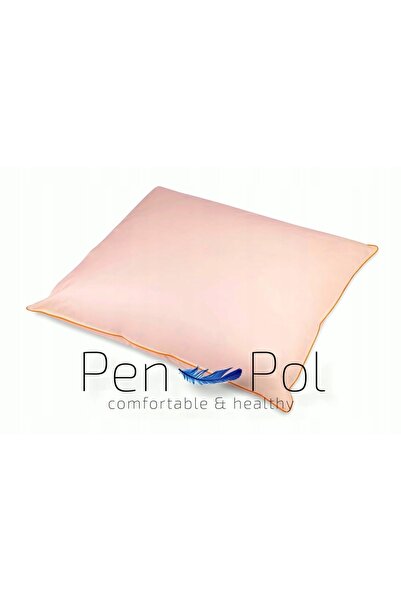 NO BRAND pernă din puf 70x80, de culoare crem, producător polonez