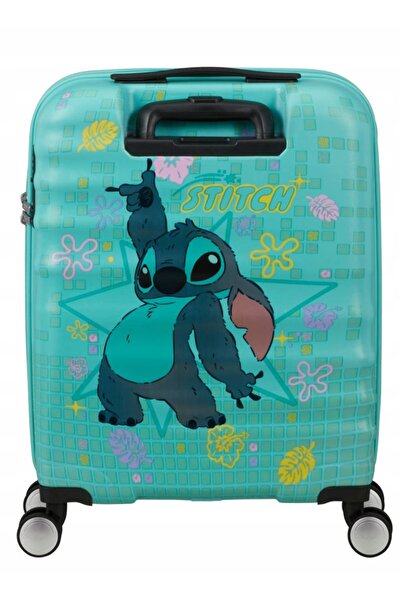 American Tourister Valiză de cabină Wavebreaker Disney - Stitch cu flori