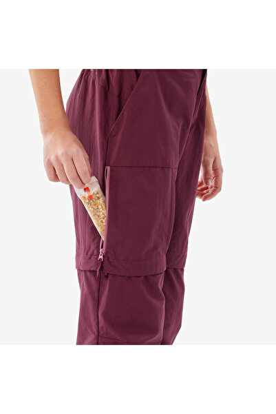 NO BRAND Pantaloni de drumeție pentru copii Quechua MH500 2 în 1