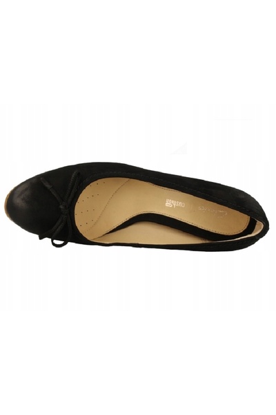 CLARKS Pantofi de damă - Grace Nina - mărimea 36 - negru, piele nubuc