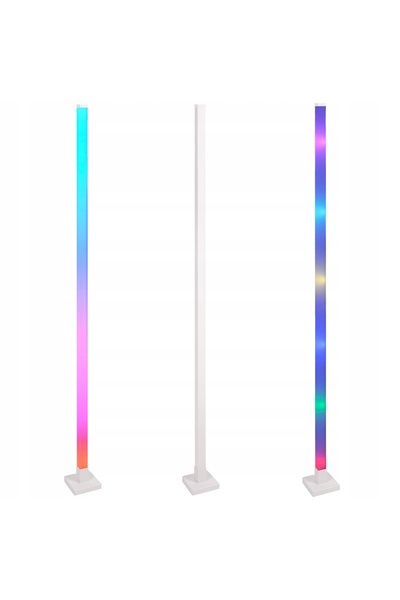 ecolight Lumină LED RGB SMD sub dulap, cu muzică, Tuya, albă, cu telecomandă
