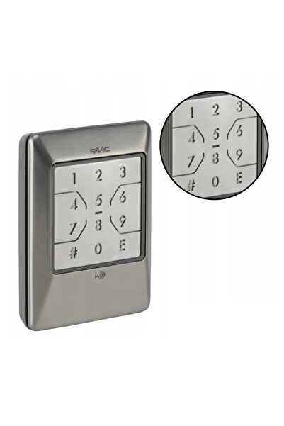 FAAC Tastatură cu cod din oțel inoxidabil cu fir XKP B 404039