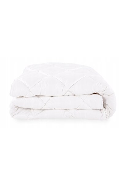 NO BRAND Pătură din bumbac 160x200 Imperial 0,90 kg albă AMW