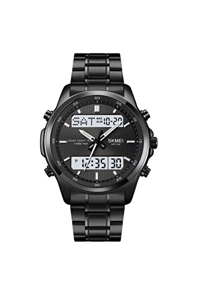 Skmei Ceas de mână bărbătesc skm.120491f.mn, brățară, electronic, multifuncți...