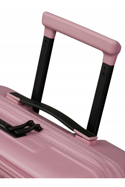 American Tourister Valiză mică dashpop EXP cu buzunar frontal - roz liliac