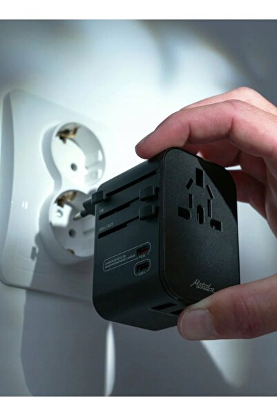 Matador Adaptor de călătorie global - negru