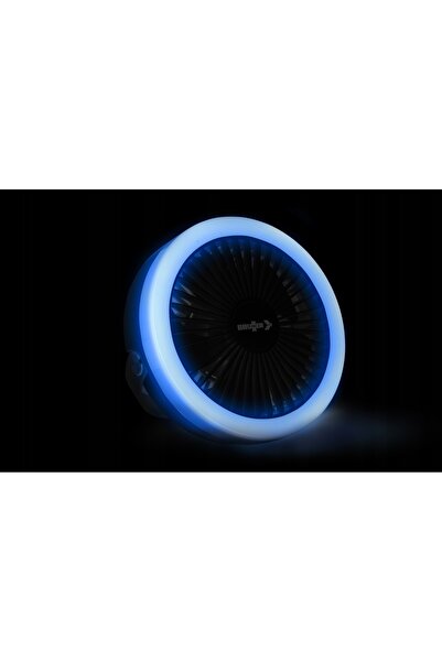 NO BRAND Ventilator cu lumină LED și indicator luminos BRUNNER MOONBELLE USB ...