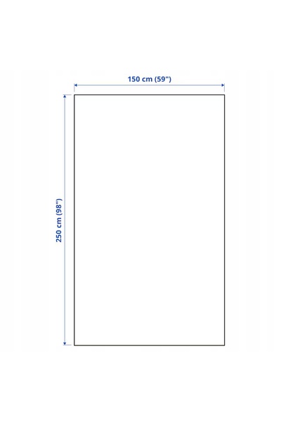 NO BRAND IKEA cuvertură de pat din bumbac 150 cm x 250 cm bej