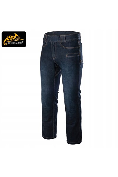 NO BRAND Pantaloni Blugi Bărbați Helikon Greyman Tactical Denim Mid D.Blue XS