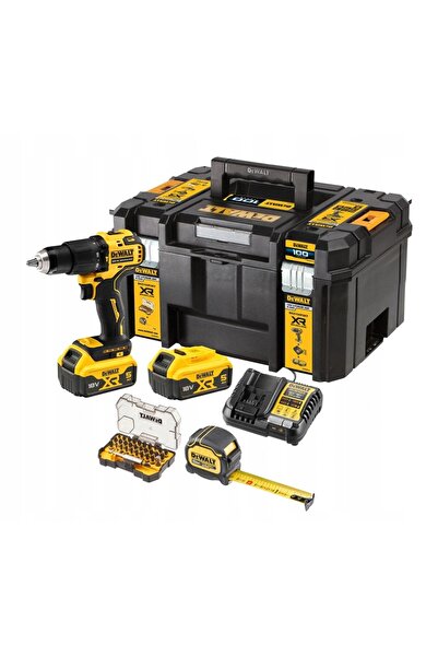 Dewalt Set șurubelniță cu impact DCZ100P2KT DCD709 18V 2x5Ah accesorii valiză