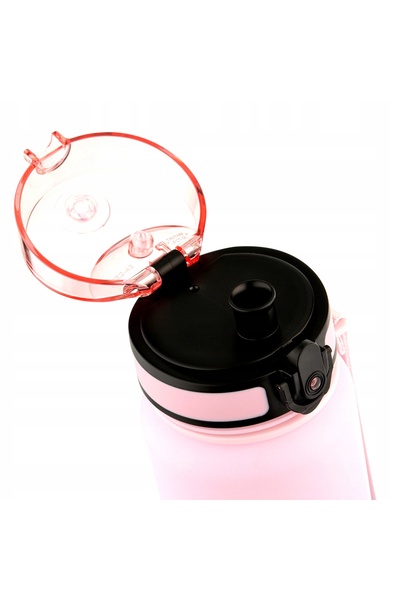Meteor Bidon sport 800 ml, roz-albastru, pentru fitness și școală