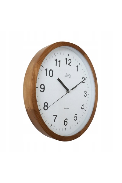 NO BRAND CEAS DE PERETE DIN LEMN, CLAR ȘI SILENȚIOS, MODEL NS19019.11
