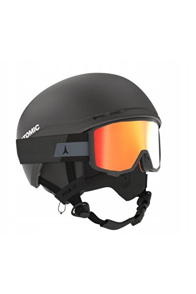 Atomic Cască de schi pentru copii Four Jr negru 2023/2024 - XS (48-52)