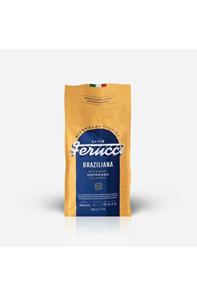 NO BRAND Cafea boabe Ferucci Braziliana 100% Arabica 1 kg