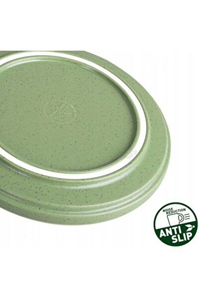 NO BRAND Bol pentru salată mare, melamină, Brunner, verde dolomit, 25 cm