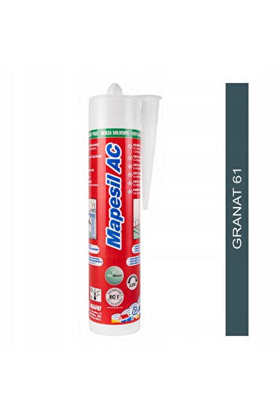 NO BRAND Silicon sanitar Mapesil ac 61 granat 310ml Mapei