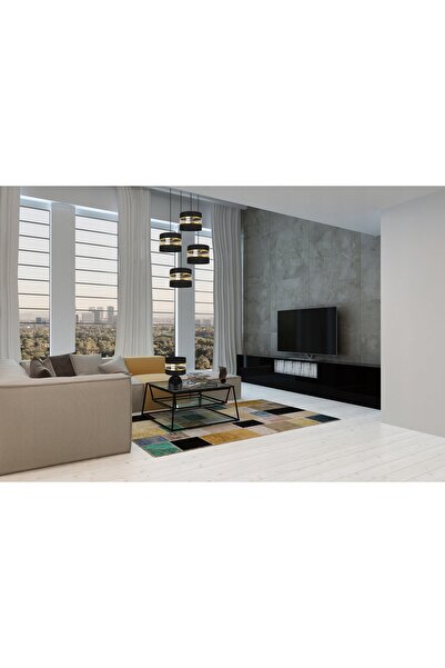 NO BRAND LAMPĂ DE NOPTIERE CU ABZORBER ELEGANT, AURIU, 20 CM