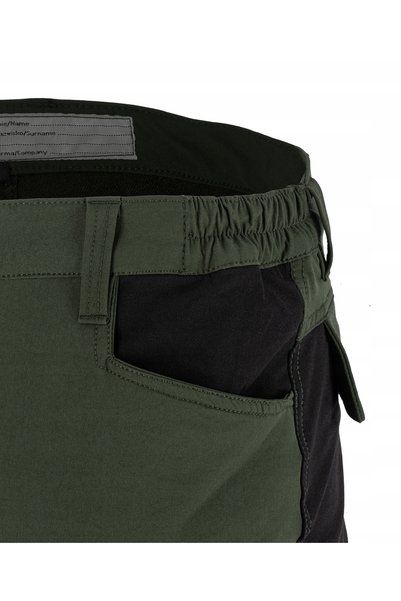 NO BRAND Pantaloni LAHTI PRO STRETCH verde-negru, mărime XXXL