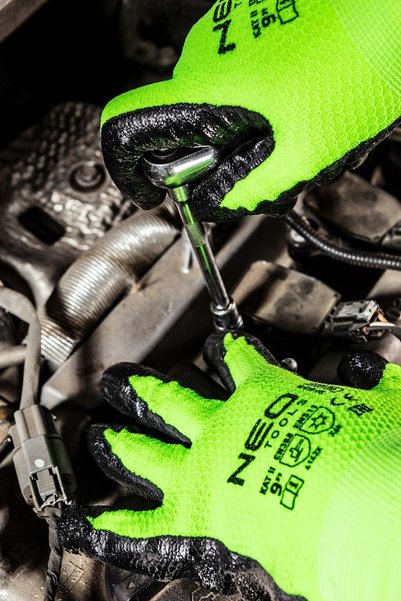 NEO Tools MĂNUȘI DE LUCRU ÎNCĂLZITE, DE PROTECȚIE, 100 DE PERECHI - 9 INCI