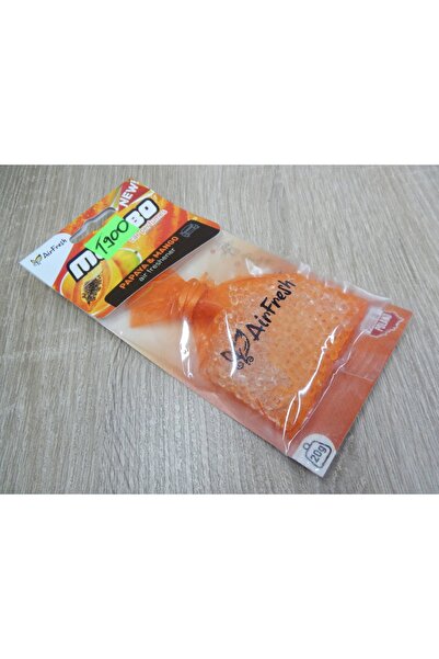NO BRAND Odorizant de aer tip pandantiv AirFresh Mambo Papaya & Mango, plicul...