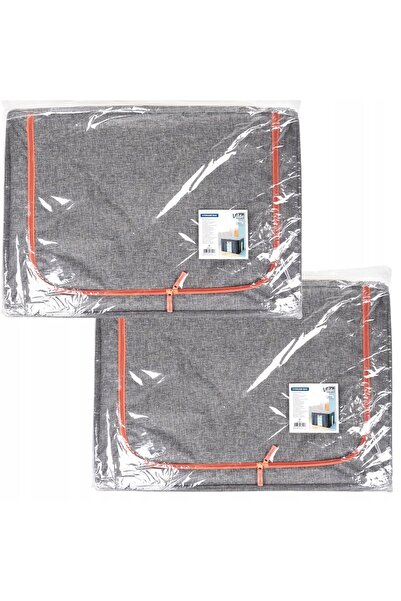 Vilde 2x Husă organizatoare pentru lenjerie de pat, pături, haine 60x42x40cm ...