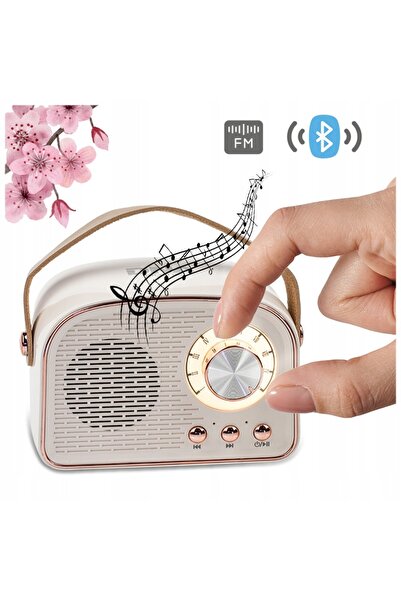 NO BRAND RADIO FM MIC ȘI PORTABIL PENTRU BUCĂTĂRIE, ÎN STIL RETRO + DIFUZOR B...