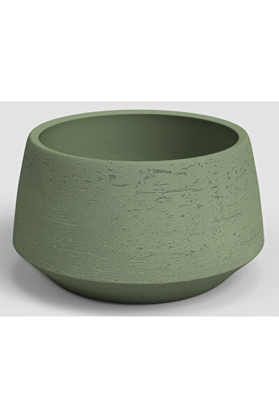 NO BRAND Huse verzi pentru ghivece ceramice joase VENUS BOWL 27/15 bol verde