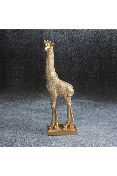 NO BRAND FIGURINĂ DECORATIVĂ HARIS (04) 8 X 13 X 36 CM AURIE