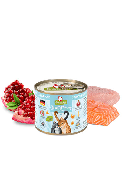 NO BRAND GranataPet DeliCatessen hrană umedă pentru pisici, somon și curcan 6...