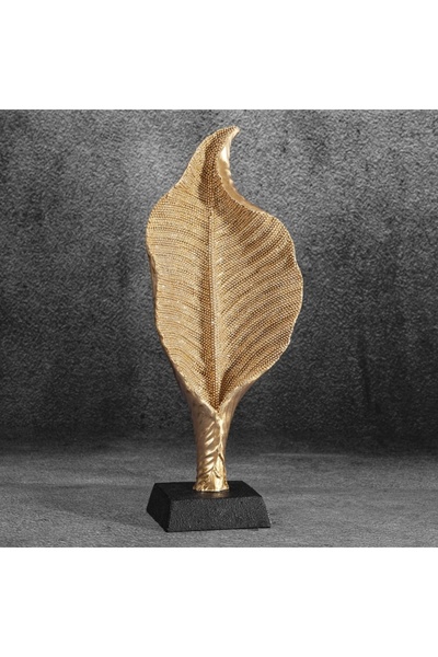 NO BRAND FIGURINĂ DECORATIVĂ ELDO 14 X 8 X 34 CM, AURIE