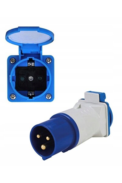 Haba Adaptor de curent pentru rulotă CEE/Schuko