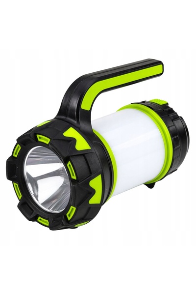 NO BRAND Lanternă LED 2 în 1 pentru camping și drumeții, reîncărcabilă, lampă...