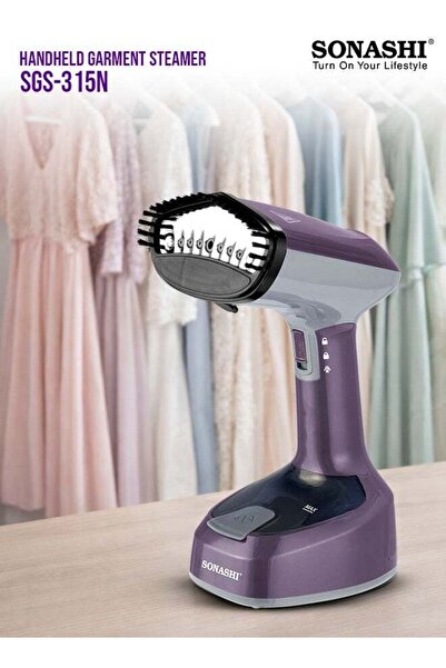 sonashi Foldable Handheld Garment Steamer|1400W| 150 ML| Upto 25g/min Continu...