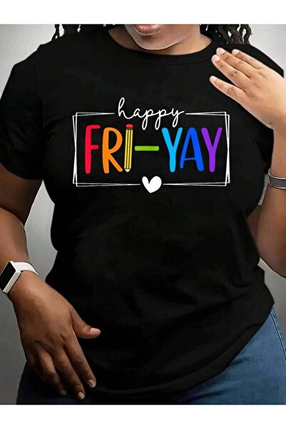 NOURAM Happy Fri-Yay Funny Fri Yay Teacher Student Friday Weekend Back To Sch...