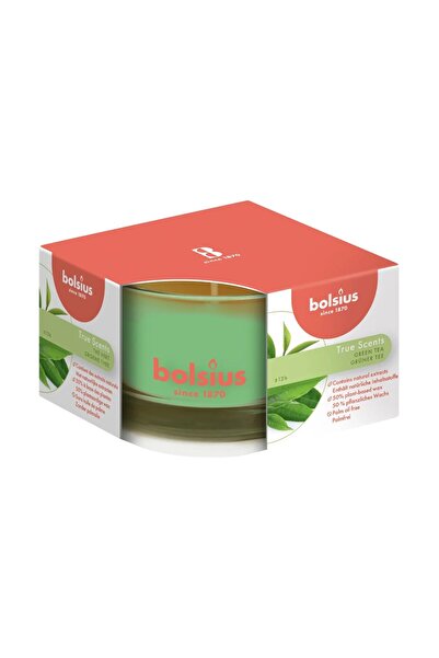 Bolsius Set 2 x Lumanare Parfumata True in Pahar Mic, Green Tea