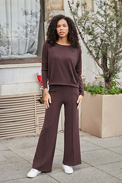 Jument Women's Premium Flexible Modal Fabric High Waist Side Pockets Wide Leg...