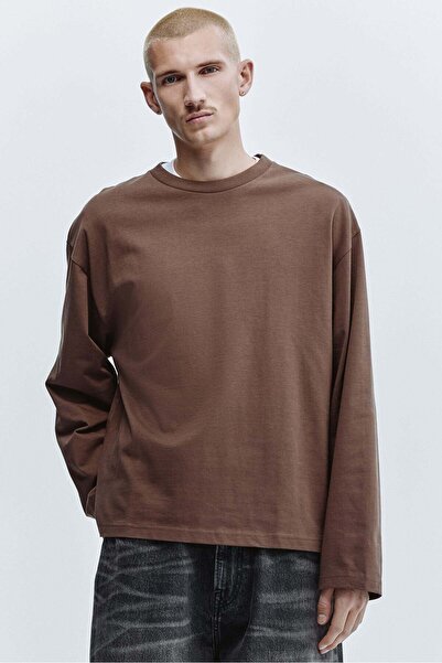H&M Oversized Fit Long-sleeved jersey top