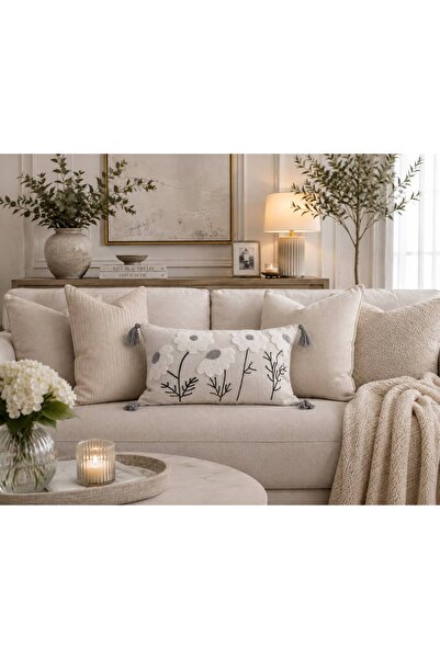 AHSEN TASARIM Decorative Pillowcase, Throw Pillow, Sofa Throw Pillow