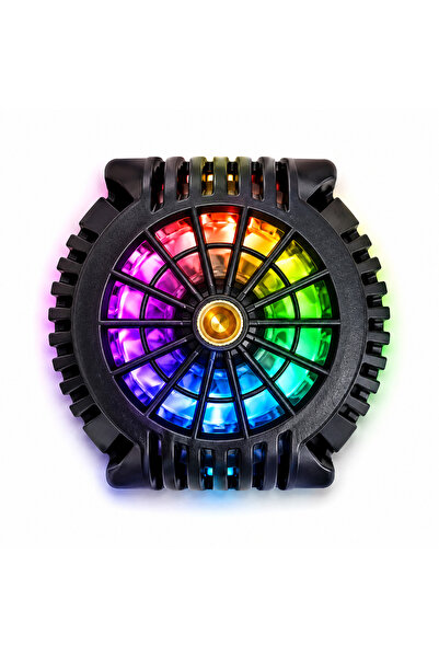 AL-TECH BİLİŞİM F01 RGB Telefon Soğutucu Fan | 4500 RPM Yüksek Hızlı Mobil Oyun Soğutucusu | Sessiz Çalışma | Evrensel Uyumlu